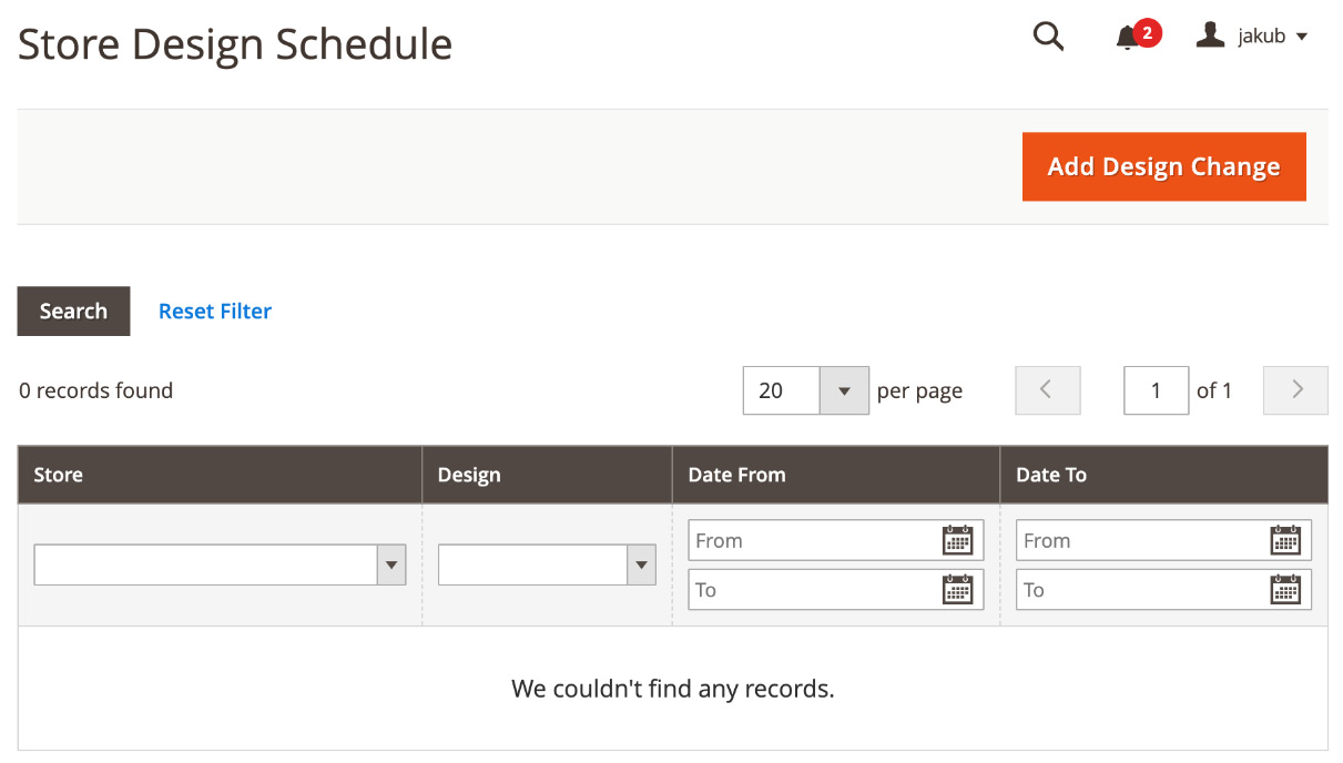 Figure 12.15 – The design change list