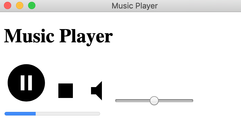Implementing a song progress bar | Electron Projects