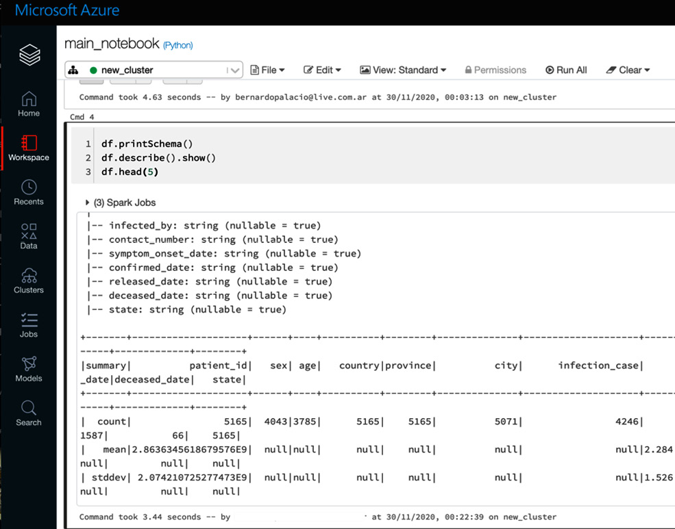 读书笔记《distributed-data-systems-with-azure-databricks》第2章创建Azure数据库工作区