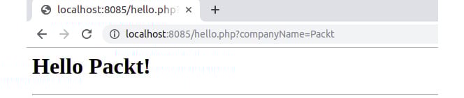 Figure 1.12: Printing output to the browser