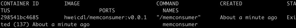 Figure 1.29: Getting a list of all containers