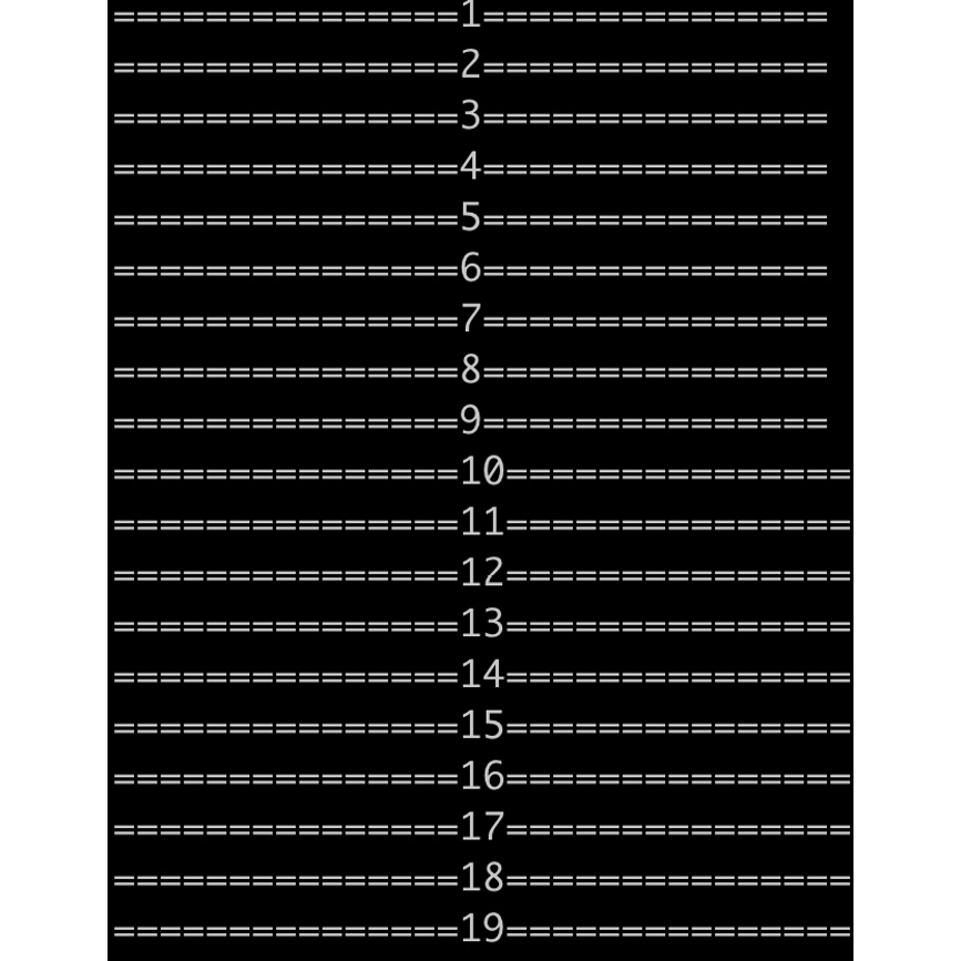 Figure 1.30: The logs of our terminated container
