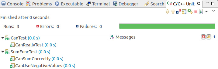 Figure 1.33: Test execution is successful