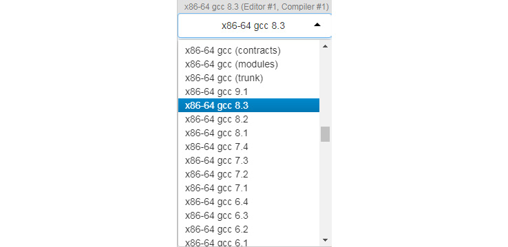 Figure 8.2: C++ compiler
