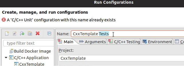 Figure 1.25: Changing the name of the run configuration
