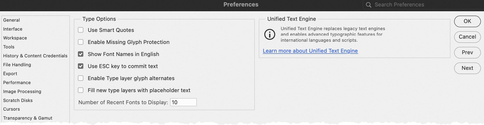 Figure 1.21: Type preferences