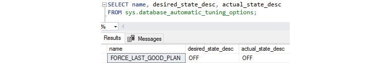 Figure 1.19: Automatic plan correction is turned off