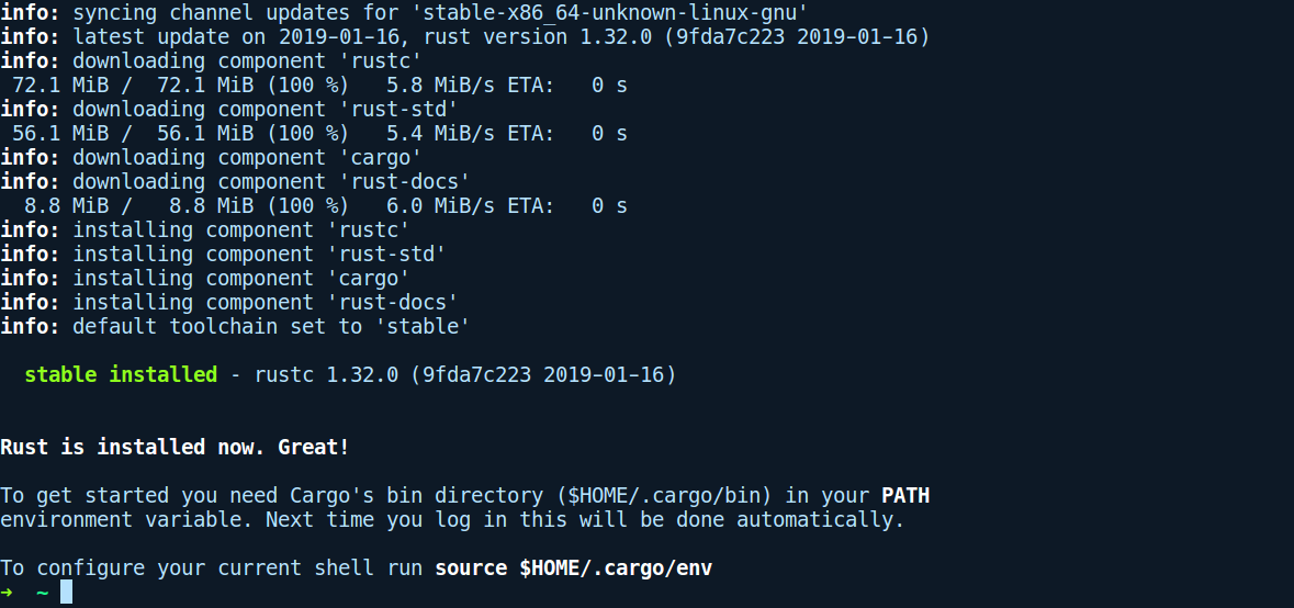 rust programming language new home foundation