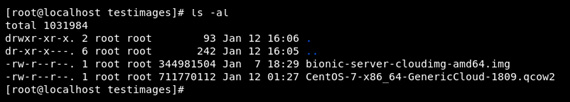 Figure 9.4 – Image size via qemu-img differs from the real virtual image size