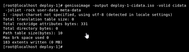Figure 9.11 – Creating an ISO image