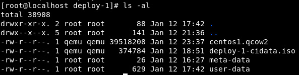 Figure 9.12 – ISO is created and we are ready to start a cloud-init deployment
