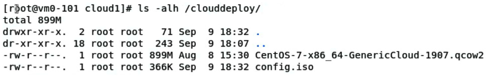 Figure 11.33 – Checking the content of a directory