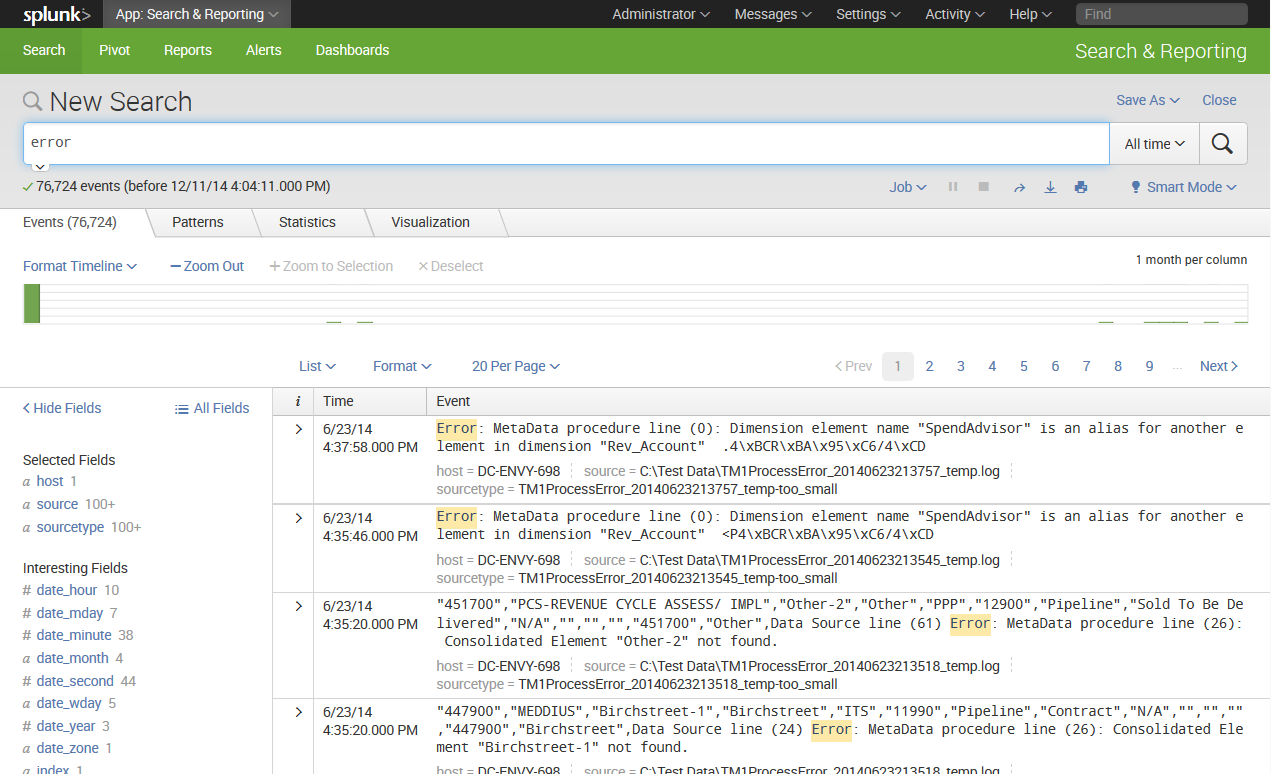 Ошибка metadata. Splunk программа. Splunk logs. Splunk примеры. Splunk 502.