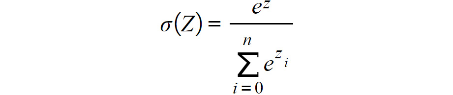 Figure 2.9: Softmax activation function
