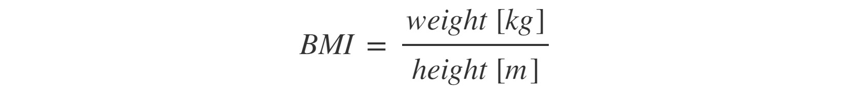 Figure 2.28: Expression for BMI
