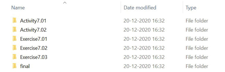 Figure 0.8: Chapter-level directory structure for Bookr
