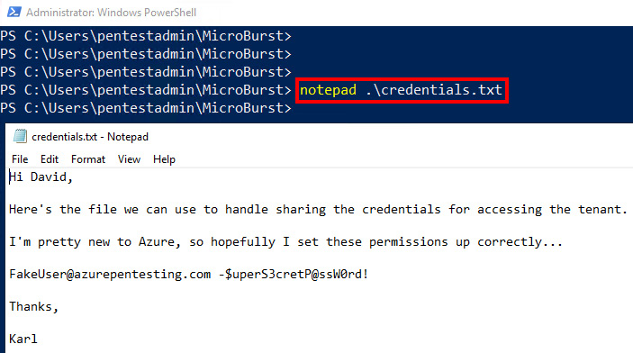 Figure 3.16 – Accessing the downloaded file
