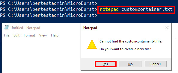 Figure 3.17 – Creating a custom container name list
