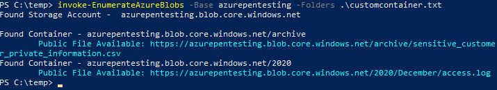 Figure 3.18 – Creating a custom container name list