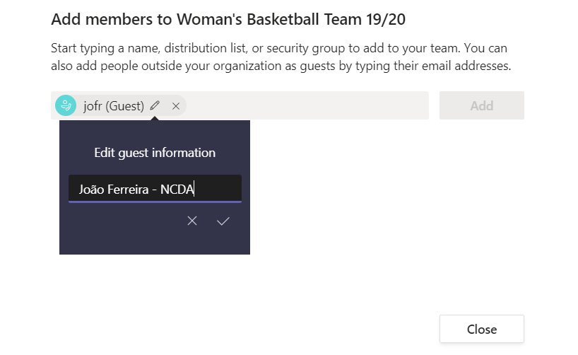 Figure 1.15: Rename a guest user