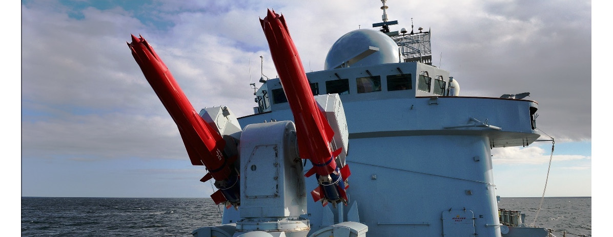 Figure 1.7: Sea Viper missile system