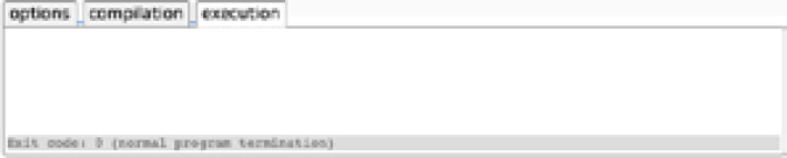Figure 2.7: Output when using the while loop
