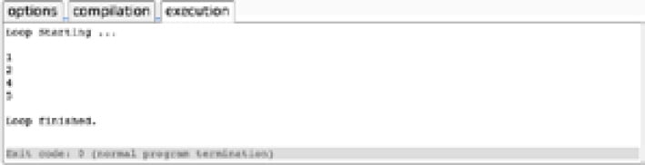 Figure 2.15: The printing of number 3 has been skipped
