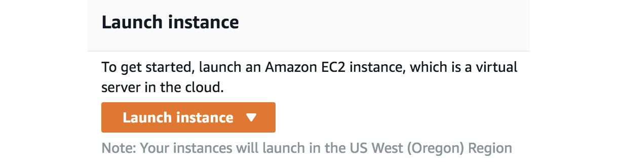 Figure 1.5 – EC2 launch
