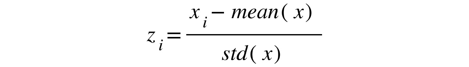 Figure 1.15: The standardization equation