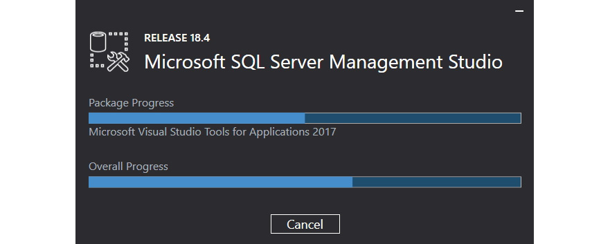  Figure 10.15 – The SSMS installation