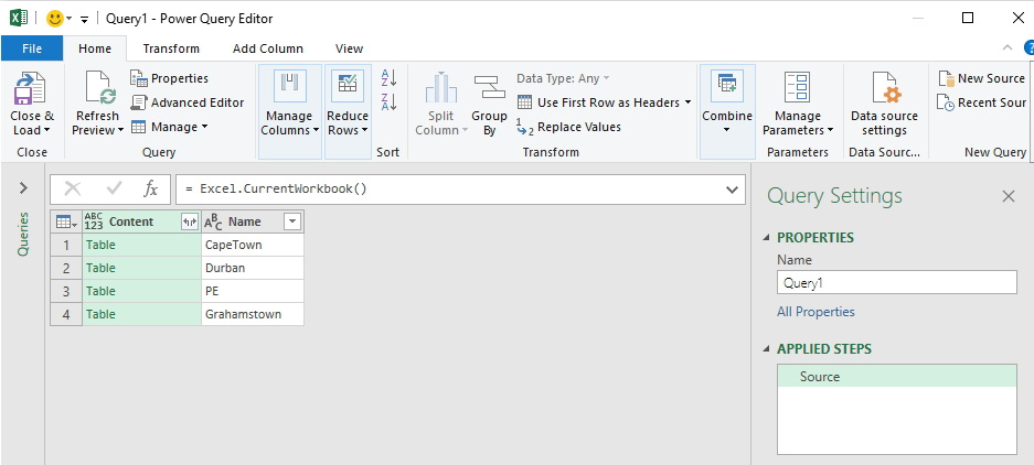 Figure 6.40 – The show tables formula
