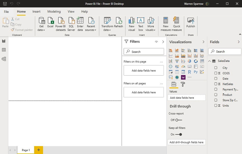 Figure 8.23 – The NetSales table