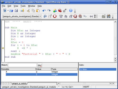 openoffice org spreadsheet