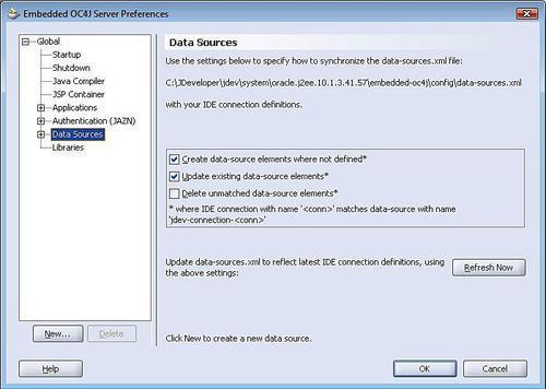 Creating a Managed Data Source