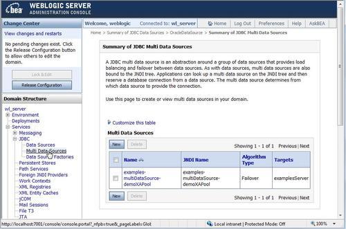 Creating a Multi Data Source
