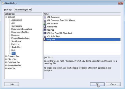 Creating XSQL Queries