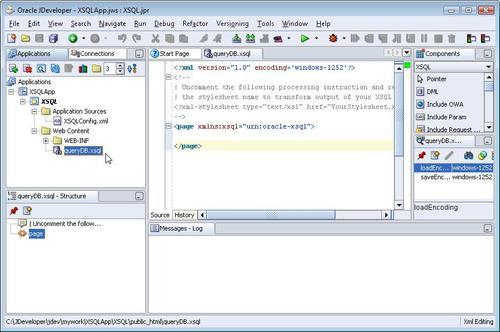 Creating XSQL Queries