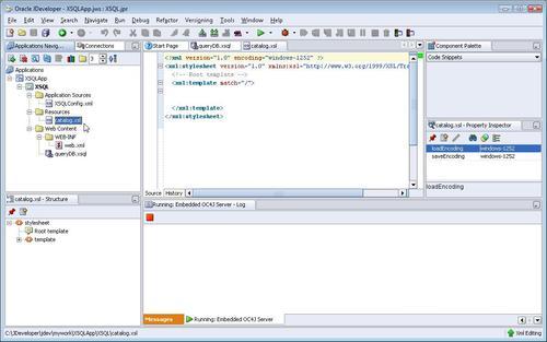 Transforming XSQL OutputXSQLXSQL query attributes, demonstrating