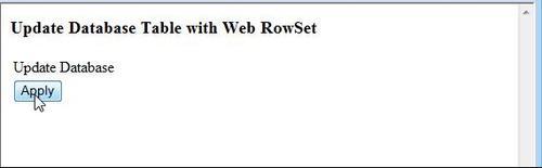 Updating Database Table