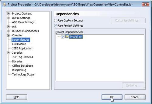 Developing a BC4J Web ApplicationADF business componentsbusiness components, creating