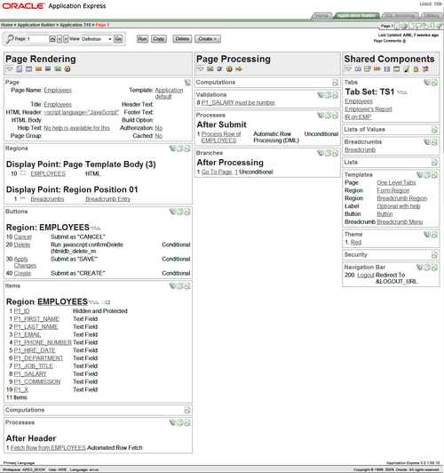 The Page component