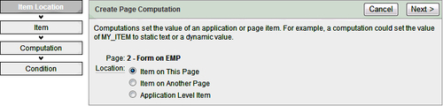 Create a page level computation