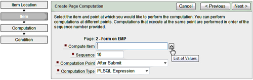 Create a page level computation