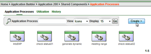 Application Processes