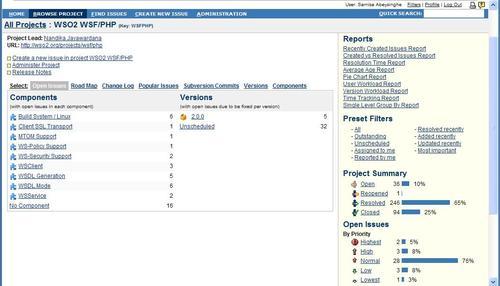 Issue tracking
