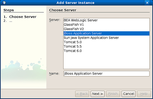 Integrating NetBeans with a Third Party Application Server
