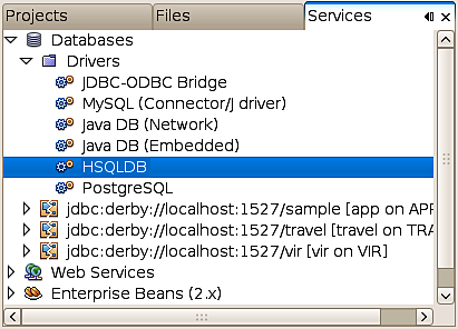 Adding a JDBC Driver to NetBeans