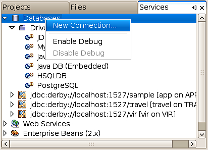 Connecting to a Third Party RDBMS