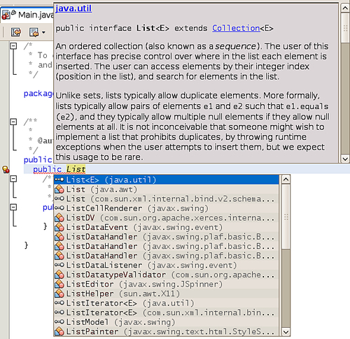 Code Completion
