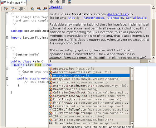 Code Completion